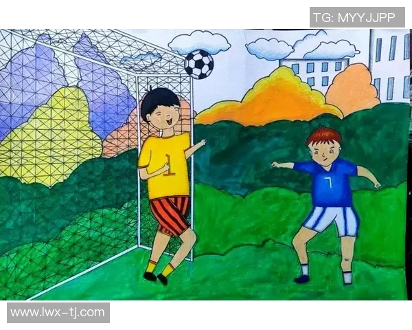 球星与足球的艺术碰撞精彩瞬间:绘画呈现传奇人物的动感与魅力